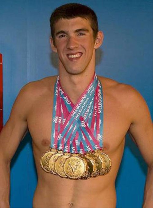 Khả năng bơi lội vượt trội như Michael Phelps. Kình ngư người Mỹ là vận động viên giàu thành tích nhất lịch sử Thế vận hội với 28 tấm huy chương. Những đặc điểm cơ thể hoàn hảo để bơi lội như cao khỏe, cánh tay dài, phần thân dài và chân ngắn hơn so với mức trung bình đã giúp Michael Phelps sở hữu  năng lực phi thường đó là bơi cực giỏi.